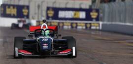Indy NXT: Collet garante lugar na segunda fila do grid em São Petersburgo