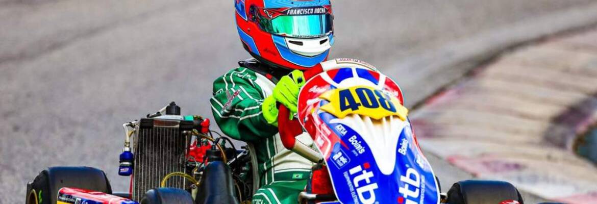 Após vitória na estreia, Francisco Rocha tem desafio duplo na Copa São Paulo de Kart