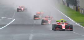 F3: Na chuva, Câmara vence de ponta a ponta na Austrália