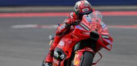 MotoGP: Márquez abre 0s7 em condições mistas e é líder da sexta nos EUA