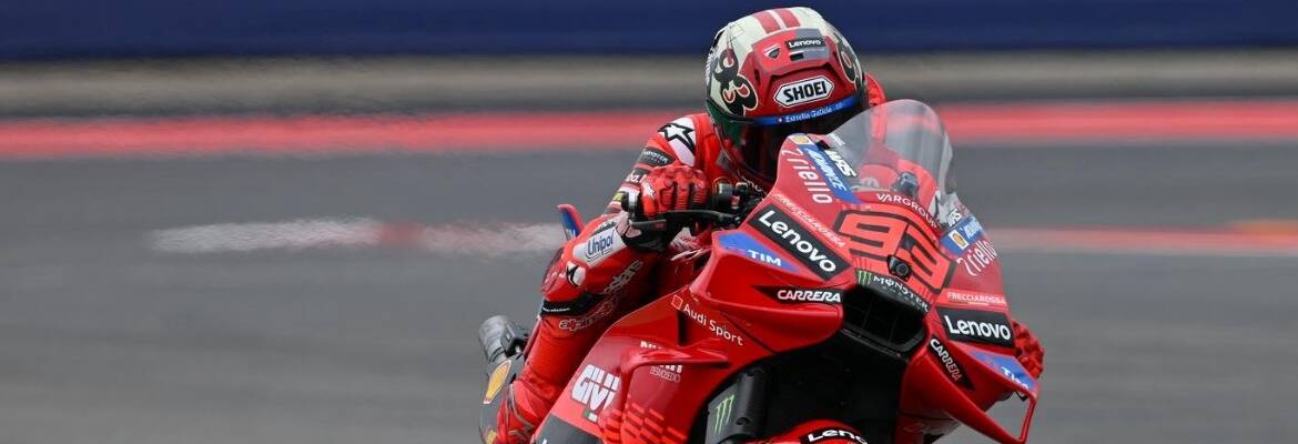 MotoGP: Márquez abre 0s7 em condições mistas e é líder da sexta nos EUA