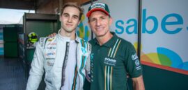 Felipe Giaffone parabeniza filho Nic pela pole e larga na terceira fila da Copa Truck em Campo Grande