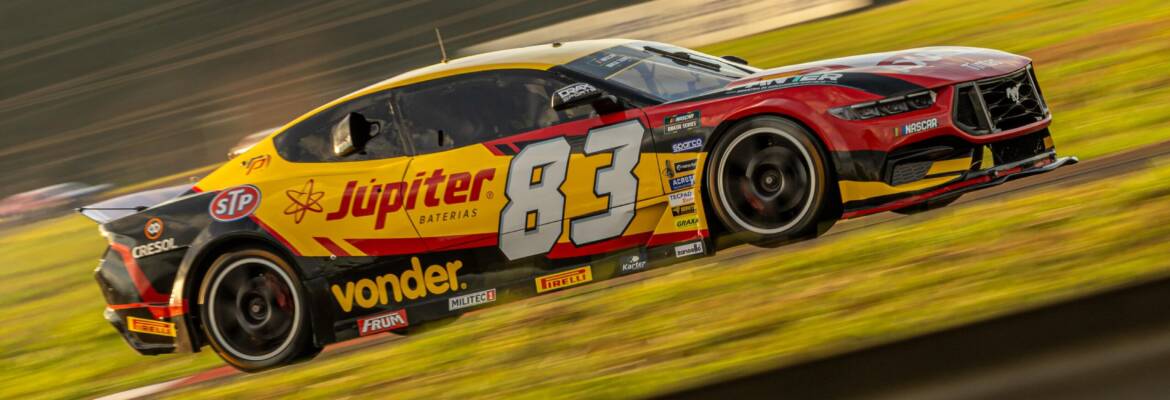 Gabriel Casagrande inicia temporada da NASCAR Brasil com terceiro tempo em treinos no MS