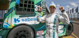 Nic Giaffone conquista pole position da classe Elite em estreia na Copa Truck