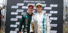 Copa Truck: Felipe Giaffone vai ao pódio em Campo Grande e celebra vitória de Nic na classe Elite
