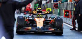 F1: Norris reage após dificuldades e larga em terceiro na China