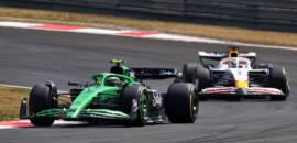 F1: Bortoleto é atingido, roda e vê boa corrida na Sprint da China ruir