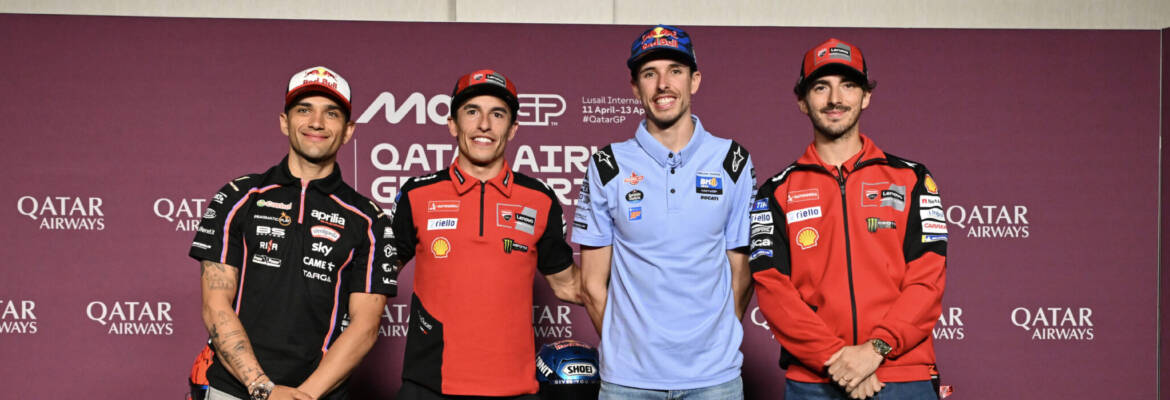 MotoGP: Márquez se vê pior que Bagnaia e Álex no Catar por retrospecto