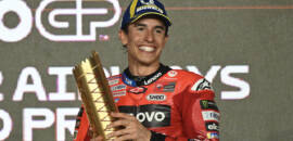 MotoGP: Márquez comemora vitória em “pista complicada”: “pilotar aqui é difícil”