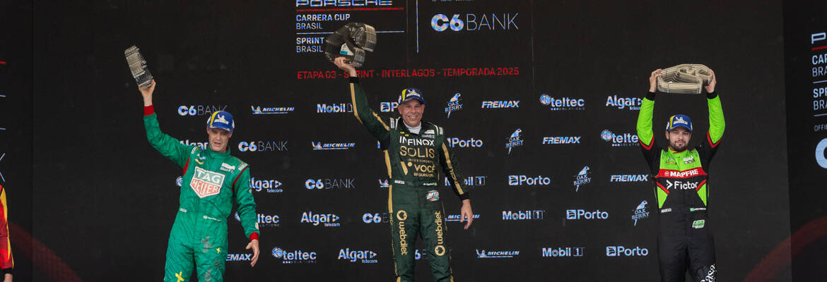 Regadas fala em ritmo bom e exalta vitória na Porsche: “Fiz barba, cabelo e bigode”