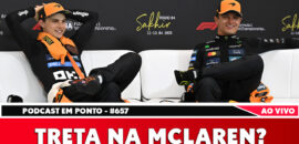 F1: Acompanhe ao vivo a gravação do Podcast Em Ponto #657