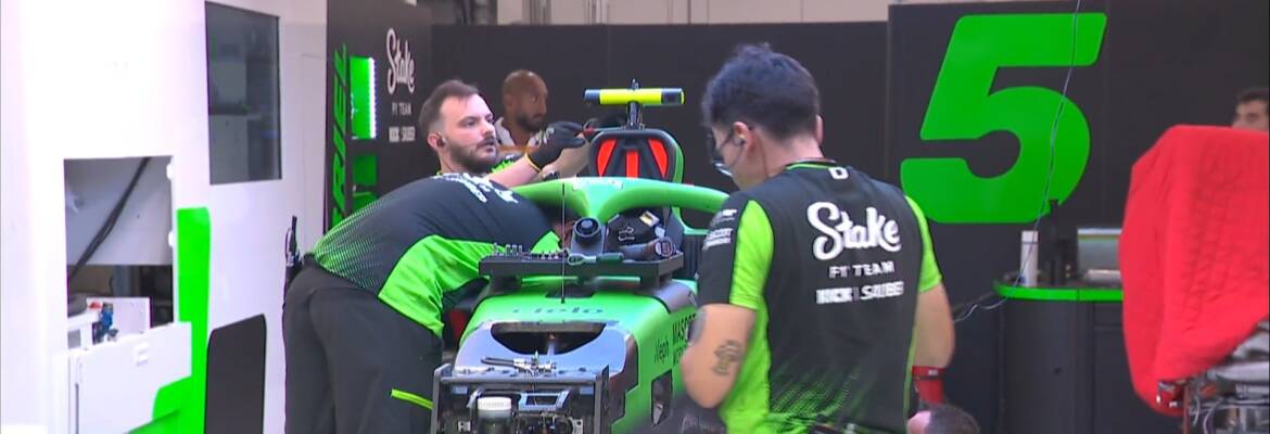 F1: Bortoleto perde TL2 na Arábia Saudita por vazamento de combustível no carro