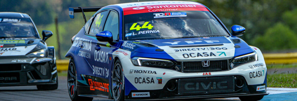 TCR South America: Leonel Pernía segura Pedro Cardoso no final e vence Corrida 1 em Oberá