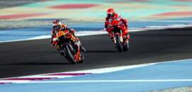 MotoGP: Viñales perde 2º no Catar por correr abaixo da pressão de pneu