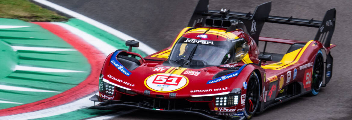 WEC: Ferrari e BMW marcam tempos iguais e lideram TL2 em Ímola