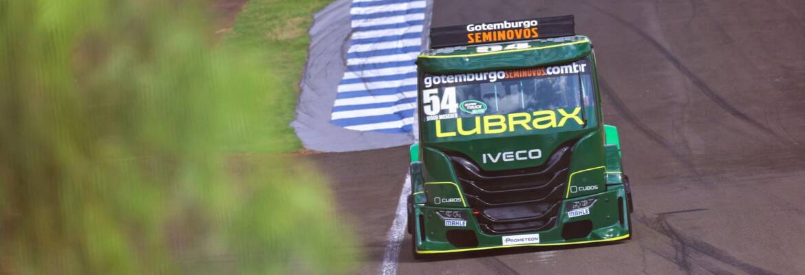 Copa Truck: Diogo Moscato abre a segunda fila da classe Elite em Londrina mesmo sem painel no caminhão