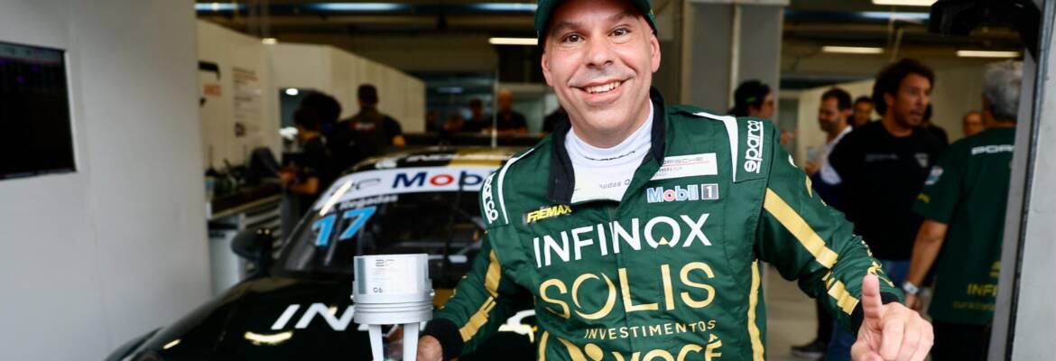 Regadas conquista pole com ajuda do ‘Boost’ na Porsche Cup em Interlagos