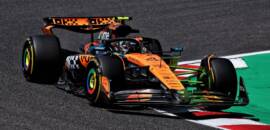 F1: Norris lidera primeiro treino do GP do Japão para a McLaren