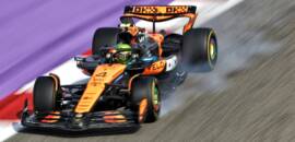 F1: Norris lidera TL1 do GP do Bahrein em treino marcado por seis novatos no grid