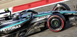 F1: Mercedes minimiza danos após punições no grid no Bahrein