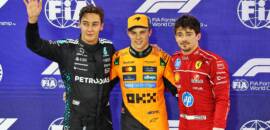 F1: FIA divulga o grid de largada oficial do GP do Bahrein 2025