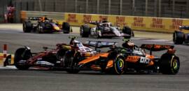 F1: McLaren lamenta erro de Norris que custou pontos no Bahrein