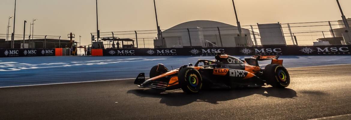 F1: Piastri larga em 2º e aposta em bom ritmo para corrida no domingo