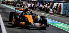 F1: Norris diz que vantagem da McLaren vai além do desempenho com pneus