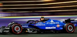 F1: Williams celebra pontuação com os dois carros em Jeddah