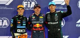 F1: As imagens da pole de Verstappen na qualificação do GP da Arábia Saudita