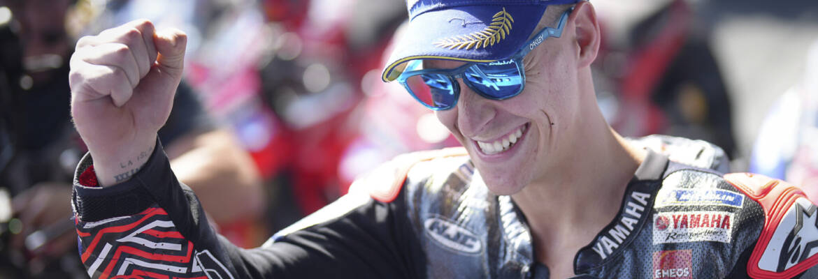MotoGP: Quartararo celebra retorno à liderança das corridas