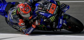 MotoGP: Quartararo lidera dia acidentado incluindo quedas de Márquez na Holanda