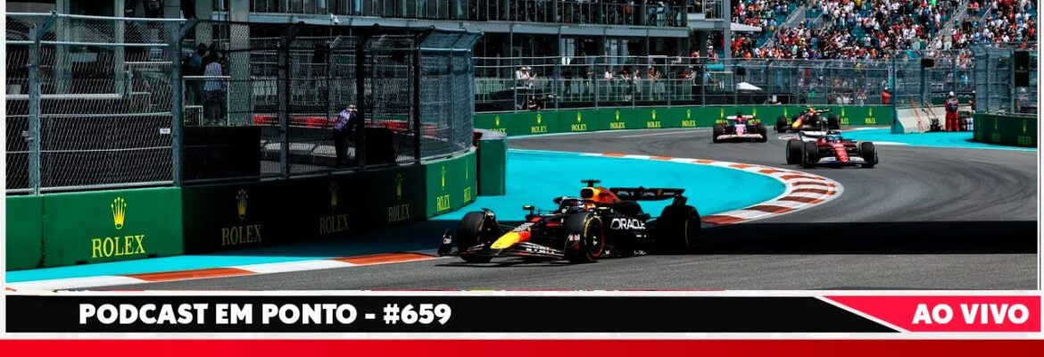 F1: Miami embaixo d’água? Vem tempestade por aí! O preview do GP; ouça no podcast Em Ponto #659