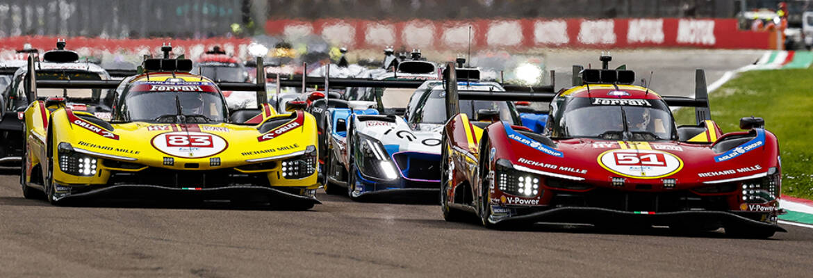 WEC: Ferrari #51 garante vitória com Calado/Giovinazzi/Pier Guidi em Ímola