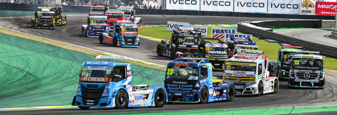 Copa Truck: Assista AO VIVO corridas da terceira etapa em Interlagos