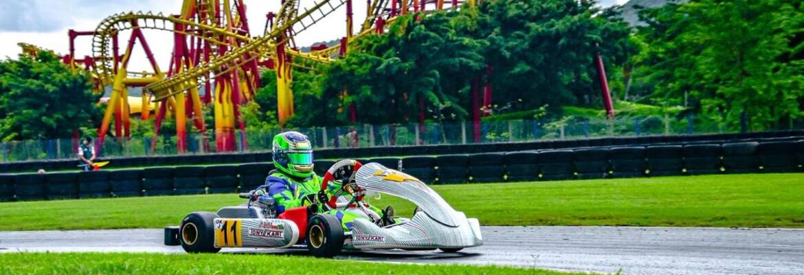 Kart: Vicente da Silva mostra evolução em de estreia pela categoria OKN Júnior