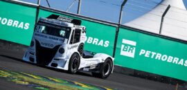 Diogo Moscato aprova rendimento do caminhão após liderar parte do treino da Copa Truck