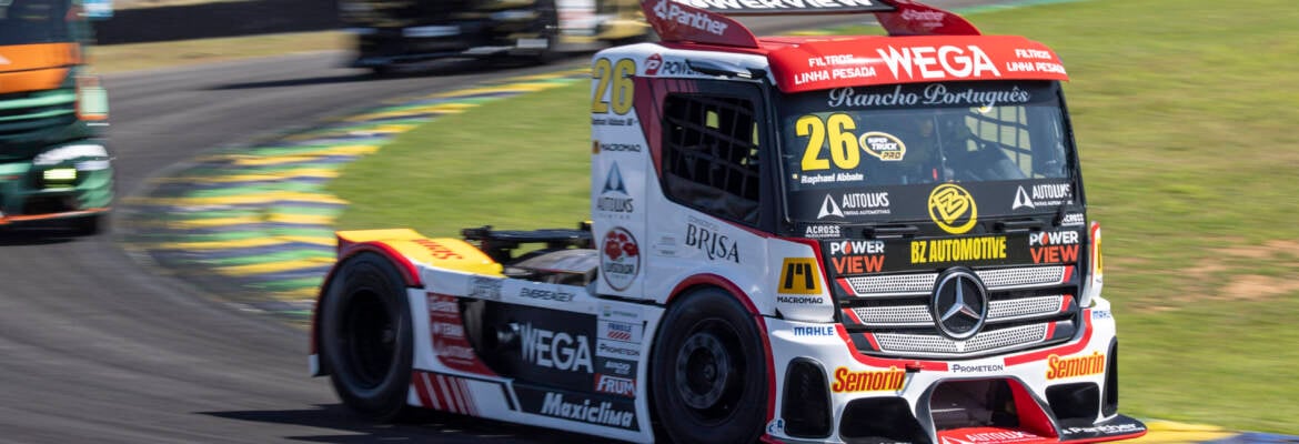 Copa Truck: Raphael Abbate conquista pódio e a vice-liderança