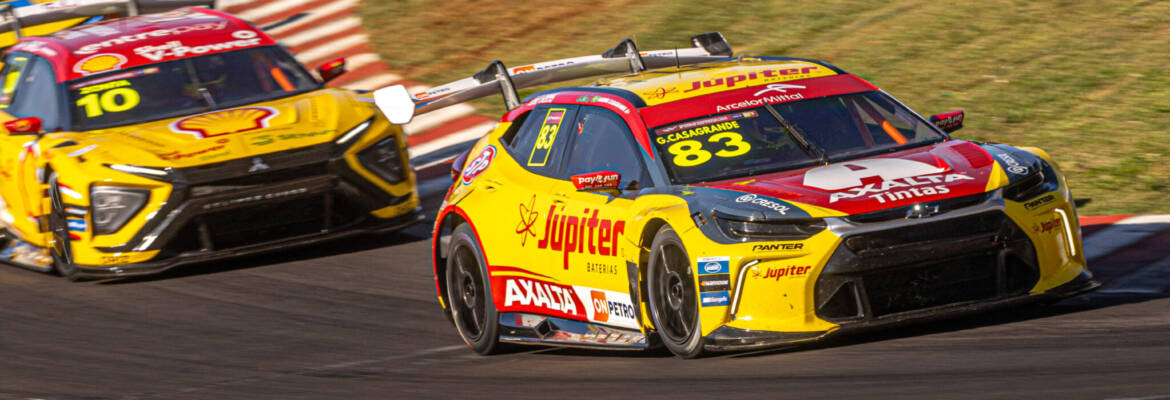 Gabriel Casagrande conquista top-10 em Cascavel e espera maior equalização dos carros da Stock Car