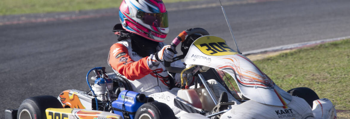 Marcella Assumpção conquista novo pódio na Copa São Paulo Light de Kart