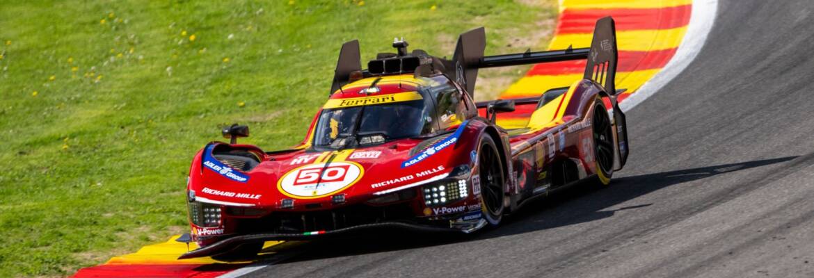 WEC: Fuoco bate recorde da pista e coloca Ferrari na pole em Spa
