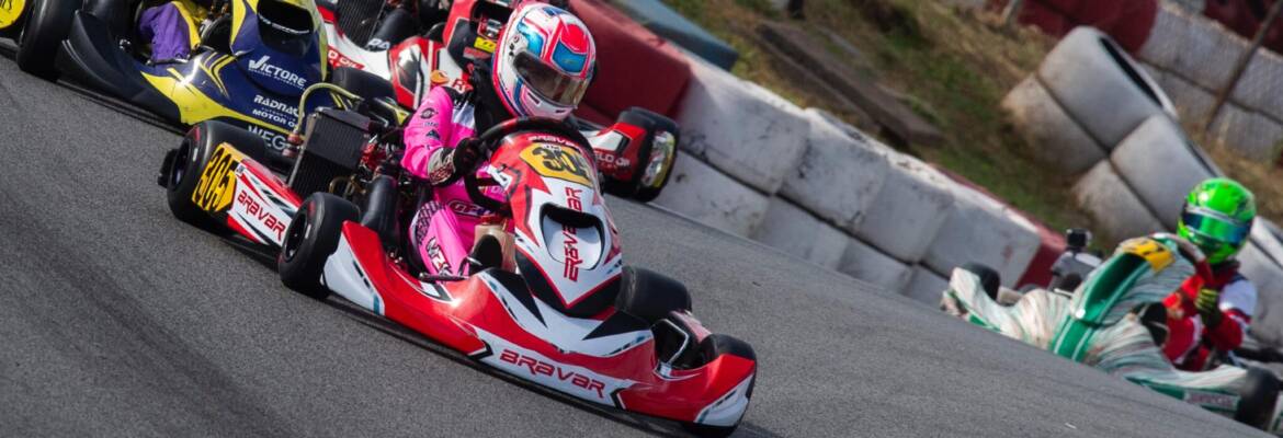 Copa São Paulo Bradesco de Kart: Marcella Assumpção vence pela segunda etapa consecutiva na F4 Júnior e desta vez debaixo de chuva