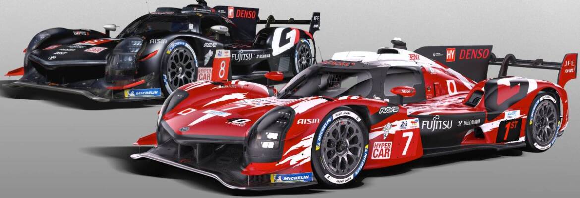 Toyota celebra 40 anos da presença em Le Mans com pinturas icônicas inspiradas no passado e no presente