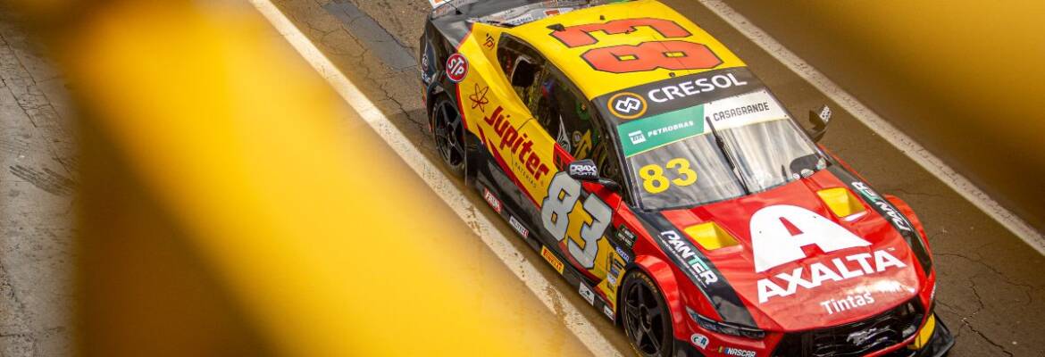 Gabriel Casagrande mira liderança da NASCAR Brasil com a equipe MX Vogel em Interlagos