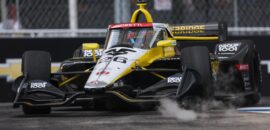 Indy: Herta acerta volta no final e lidera segundo treino em Detroit