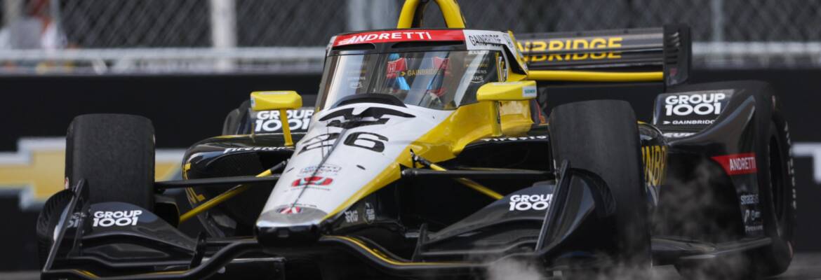 Indy: Herta acerta volta no final e lidera segundo treino em Detroit