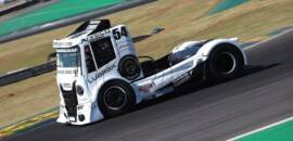 Diogo Moscato sobe no pódio em Interlagos e mantém liderança da classe Elite da Copa Truck