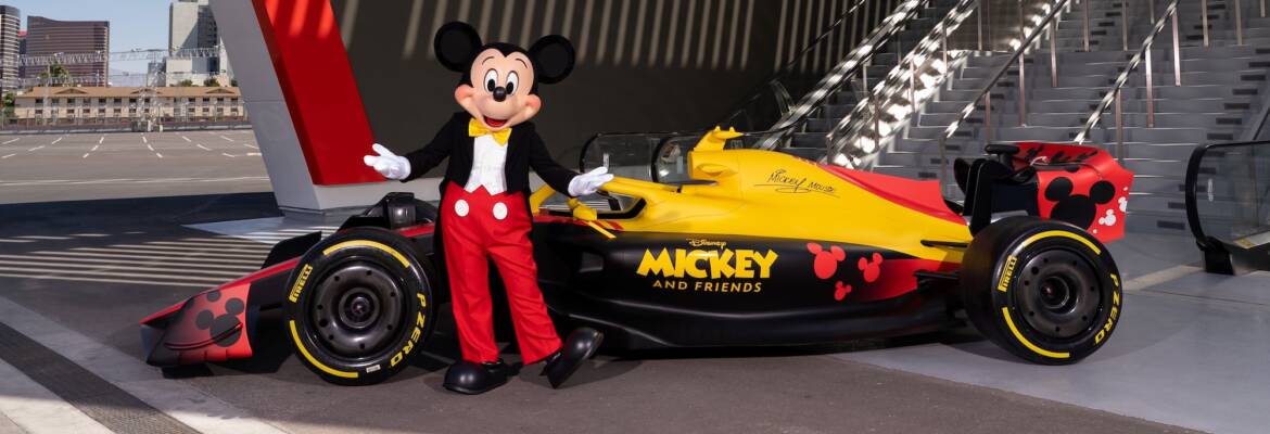 F1: Fórmula 1 firma parceria inédita com Disney e Mickey Mouse para 2026