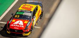 Gabriel Casagrande projeta evolução após primeiro treino em Interlagos na NASCAR Brasil