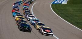 NASCAR: Problemas com pneus marcam treino final da Cup Series em Kansas